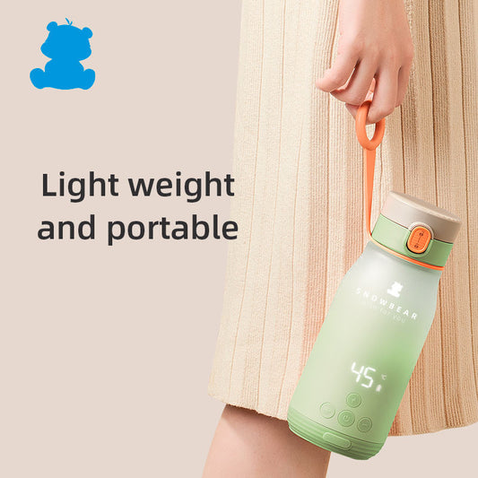 Baby Heated Milk Travel Water Bottle